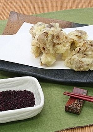まいたけ天ぷら 赤しそ風味 つけ塩タイプ-レシピのメイン写真