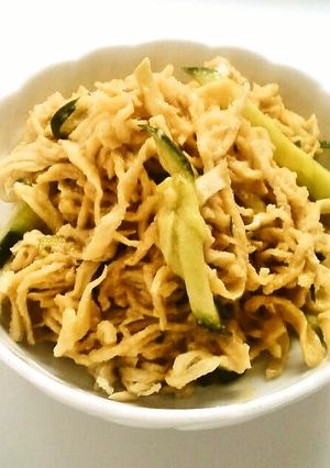 😊簡単作り置き♪切干大根ときゅうりの胡麻だれ和え-レシピのメイン写真