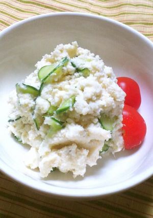 おからで作るさっぱりサラダ　糖質制限♪-レシピのメイン写真