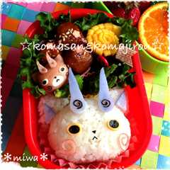 รูปของ 妖怪ウォッチ☆コマさん&コマじろう弁当