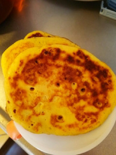 離乳食~簡単!みかんパンケーキ-レシピのメイン写真