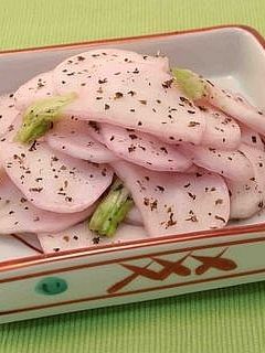 かぶの赤しそ浅漬け-レシピのメイン写真