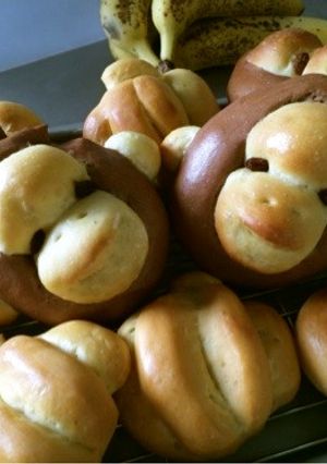 HBおサル⊂((・x・))⊃バナナぱん-レシピのメイン写真