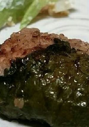 お弁当にも！簡単(^^しそ巻きハンバーグ-レシピのメイン写真