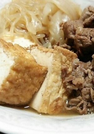 ボリューム!!肉豆腐-レシピのメイン写真