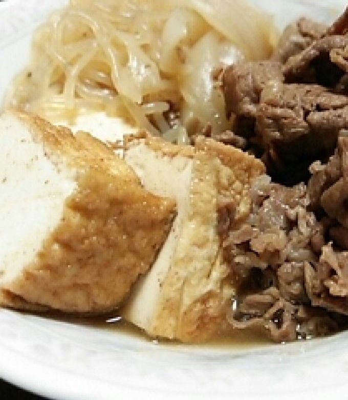 ボリューム!!肉豆腐-レシピのメイン写真