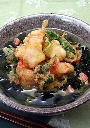 かき揚げ茶漬け-レシピのメイン写真