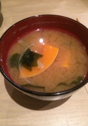 南瓜の簡単お味噌汁♥︎-レシピのメイン写真