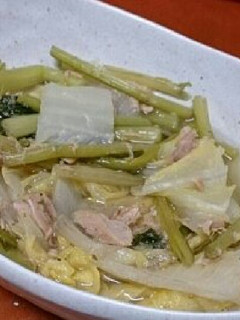 【簡単】白菜&シーチキン簡単煮-レシピのメイン写真