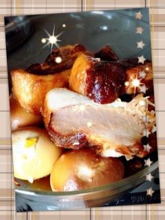 お箸で切れちゃう♪豚の角煮-レシピのメイン写真