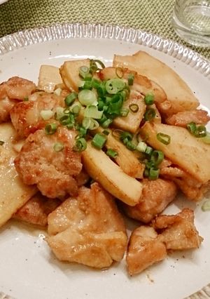 鶏と筍の醤油麹炒め-レシピのメイン写真