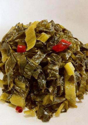 高菜漬けの油炒め-レシピのメイン写真