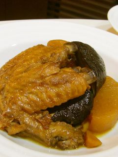 圧力鍋で♪手羽と大根のつやつやお酢煮-レシピのメイン写真