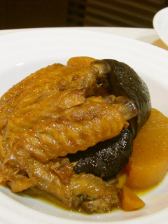 圧力鍋で♪手羽と大根のつやつやお酢煮-レシピのメイン写真
