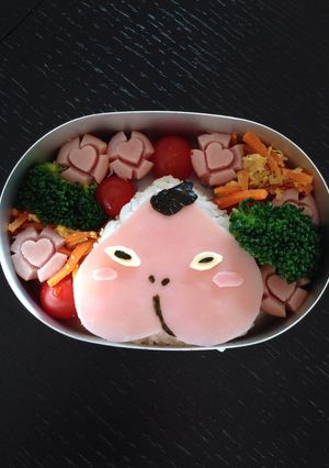 簡単キャラ弁 妖怪ウォッチ おならずもの-レシピのメイン写真
