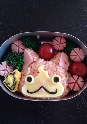 簡単キャラ弁 妖怪ウォッチ じばにゃん-レシピのメイン写真