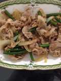 速攻15分！丼にも○！豚肉のスタミナ炒め