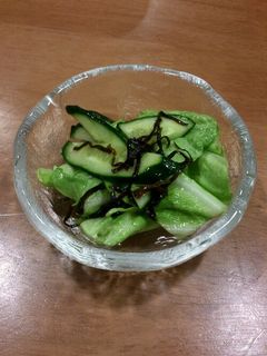 きゃべつと胡瓜の塩昆布 胡麻油和え-レシピのメイン写真