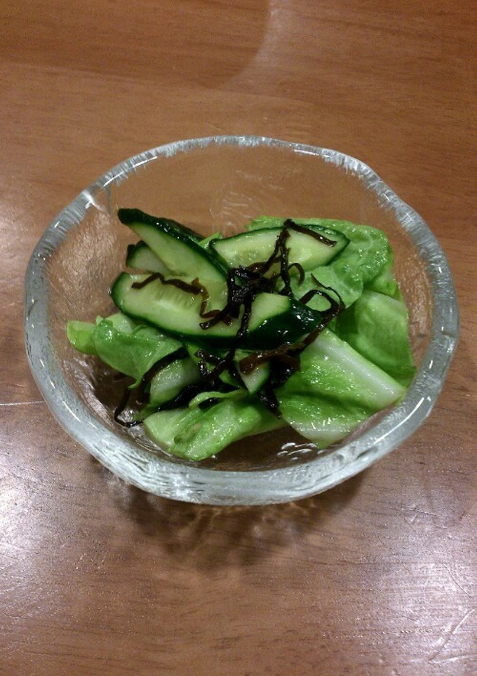 きゃべつと胡瓜の塩昆布 胡麻油和え-レシピのメイン写真