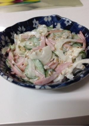新玉ねぎでおいしくサラダ-レシピのメイン写真