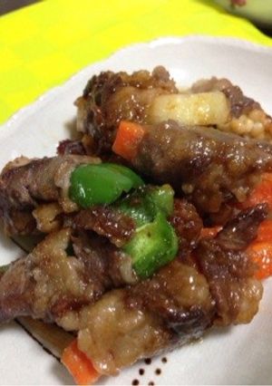 牛薄切り肉で野菜ロール-レシピのメイン写真