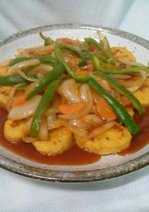 チキンナゲットのケチャップあんかけ-レシピのメイン写真