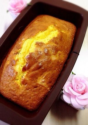 チーズ入りサツマイモのパウンドケーキ-レシピのメイン写真