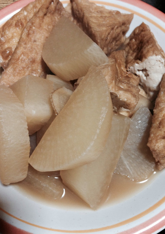大根と厚揚げの煮物-レシピのメイン写真
