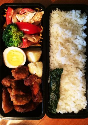 簡単 男子中高生のお弁当 から揚げ-レシピのメイン写真