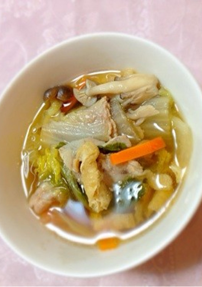 豚肉と白菜の重ね蒸し-レシピのメイン写真