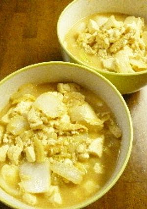 簡単美味♡豆腐と白菜の炊いたん-レシピのメイン写真