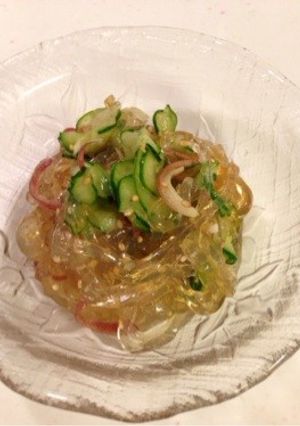ところてんときゅうりの酢の物-レシピのメイン写真