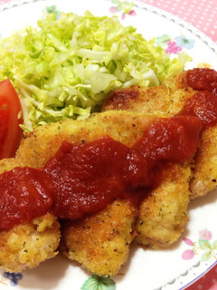 豚ヒレ肉のミラノ風カツレツ-レシピのメイン写真