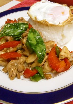 タイ料理★ガパオライス！スマイリー流！-レシピのメイン写真