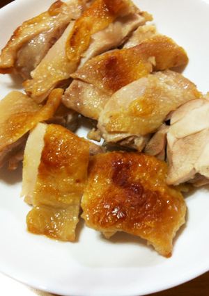 油いらず！簡単鶏もも肉の塩焼き-レシピのメイン写真