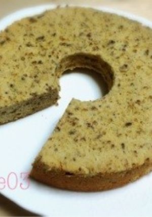 プルーンでヘルシーシフォンケーキ-レシピのメイン写真