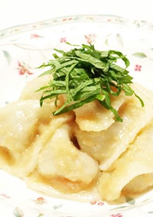 ピリリと食欲誘う＊水餃子の辛子明太子和え-レシピのメイン写真