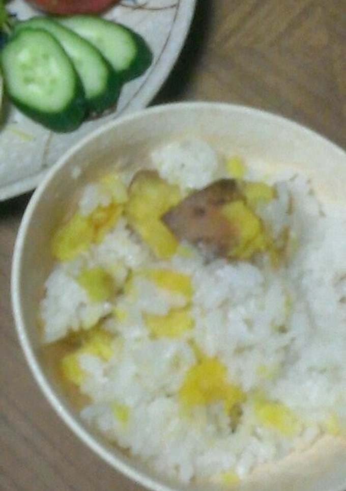干しさつまいもの炊き込み御飯-レシピのメイン写真