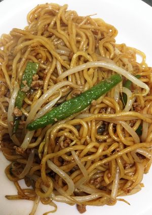 もやしでかさ増し焼きそば-レシピのメイン写真