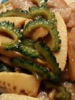 豚肉とゴーヤの炒り煮-レシピのメイン写真