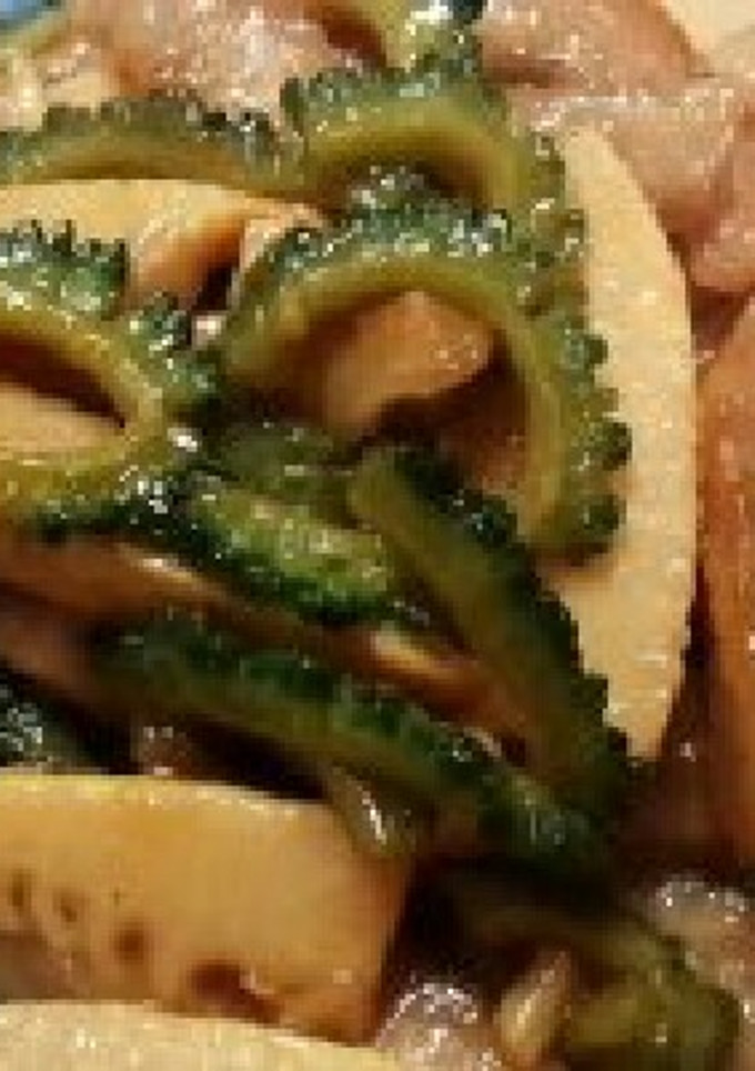 豚肉とゴーヤの炒り煮-レシピのメイン写真