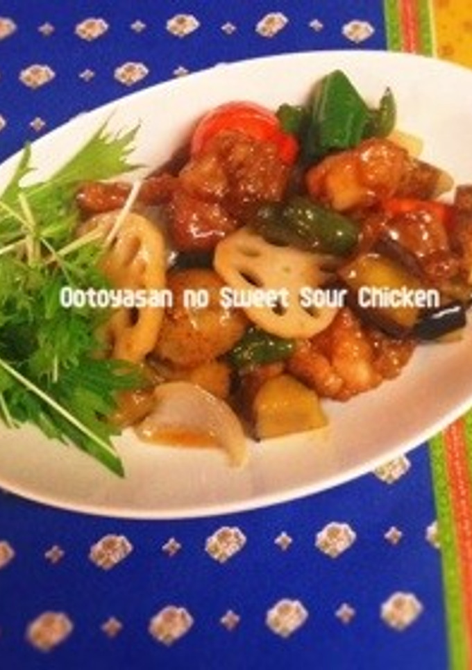 目指せ大戸屋さんの味♪鶏の黒酢あん-レシピのメイン写真