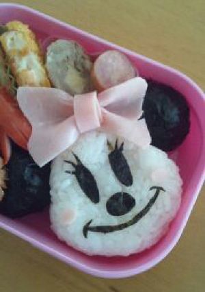 簡単♥ミニーちゃん弁当-レシピのメイン写真
