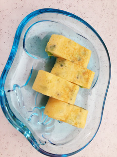 離乳食後期〜ブロッコリーの卵焼き-レシピのメイン写真