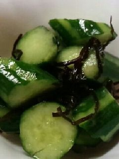 胡瓜の昆布和え-レシピのメイン写真