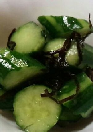 胡瓜の昆布和え-レシピのメイン写真