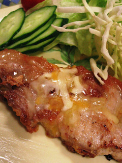 ワンルームご飯★豚肉チーズソテー-レシピのメイン写真