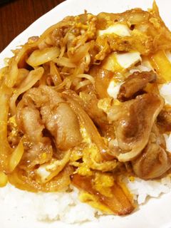 肉卵とじ丼-レシピのメイン写真