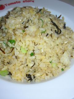 パラパラ塩昆布チャーハン-レシピのメイン写真
