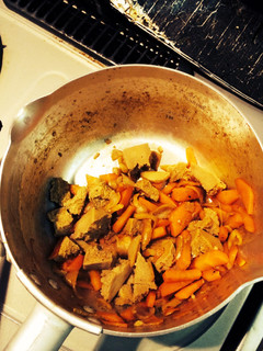 高野豆腐と人参の炒め煮-レシピのメイン写真